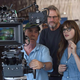 Zooey Deschanel on the set of New Girl's season-six premiere, "House Hunt"